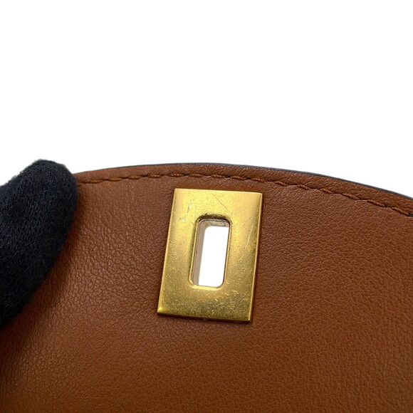 Bottega Veneta Palmerato Belt Bag Leather Shoulder 576643 BOTTEGA VENETA Blac... - Picture 8 of 11